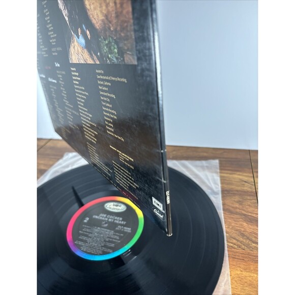 JOE COCKER - Unchain My Heart LP 1987 Vinyl Record VG+/VG+ - Picture 11 of 12